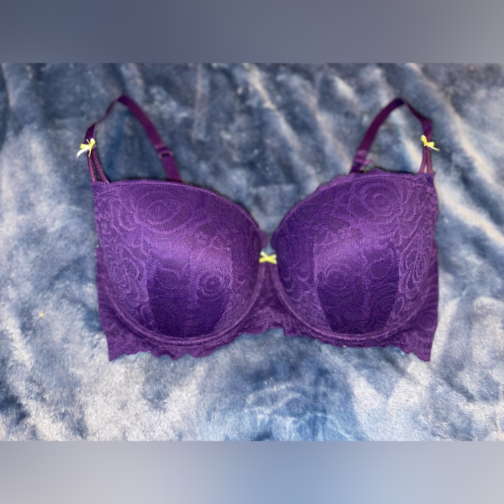 💜🖤PURPLE “CANDIES”LACEY BRA